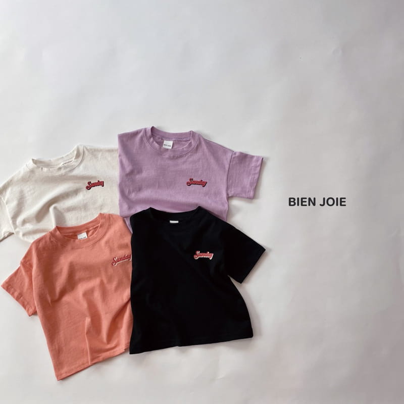BIEN JOIE - Korean Children Fashion - #Kfashion4kids - Sunday Tee - 8