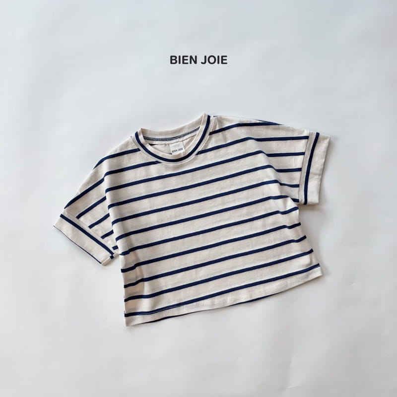 BIEN JOIE - Korean Children Fashion - #Kfashion4kids - Bove Stripes Tee - 4