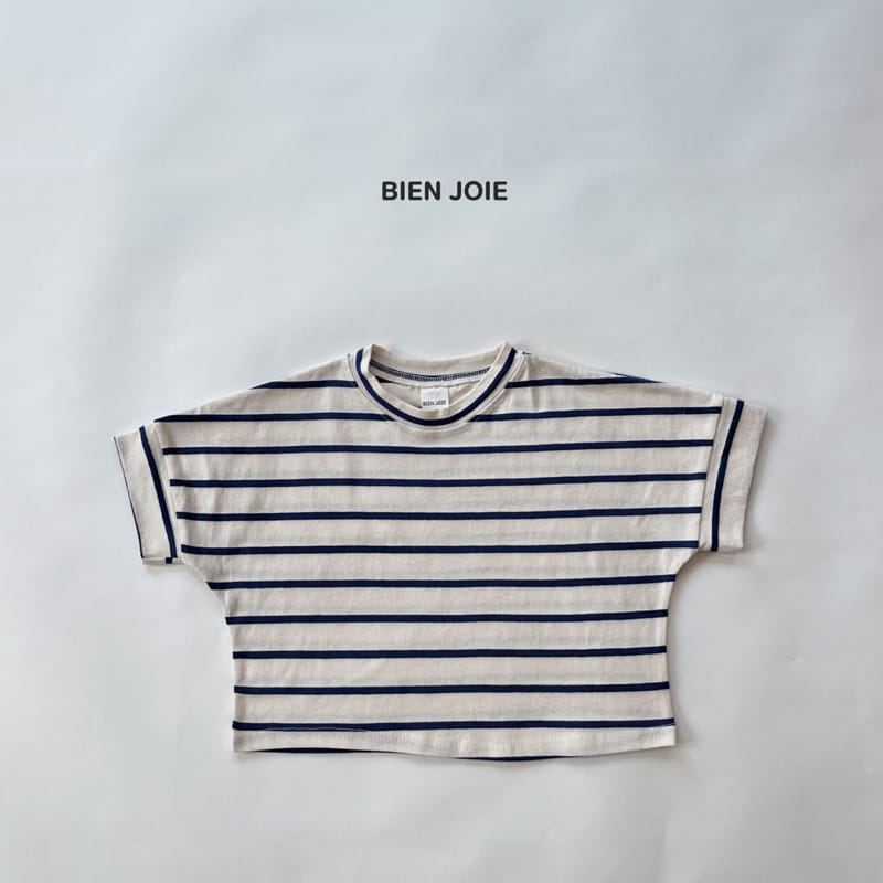 BIEN JOIE - Korean Children Fashion - #Kfashion4kids - Bove Stripes Tee - 5
