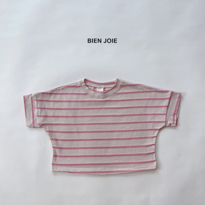 BIEN JOIE - Korean Children Fashion - #Kfashion4kids - Bove Stripes Tee - 7