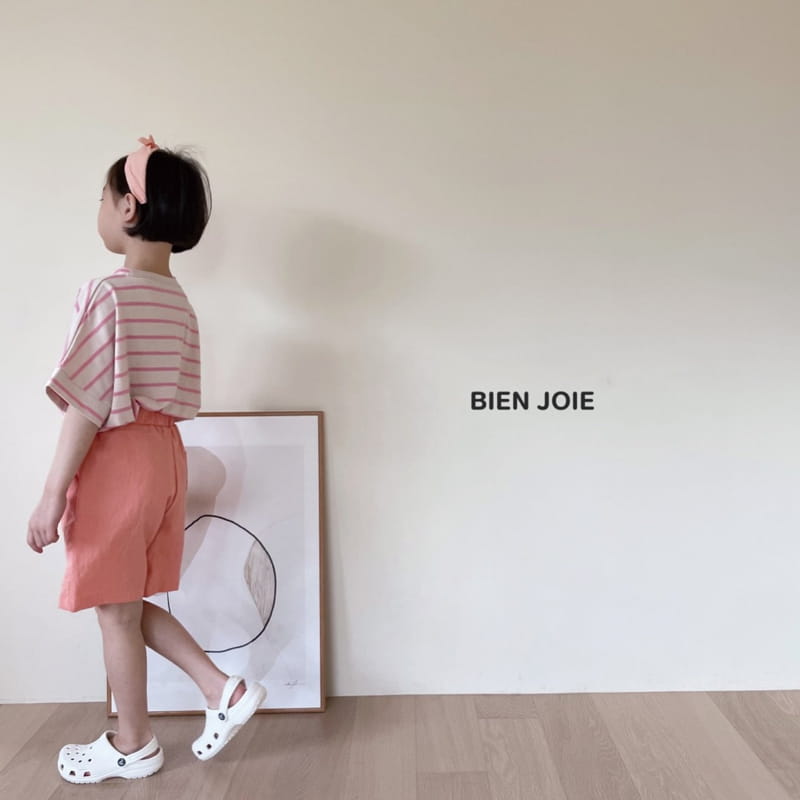 BIEN JOIE - Korean Children Fashion - #Kfashion4kids - Bove Stripes Tee - 9