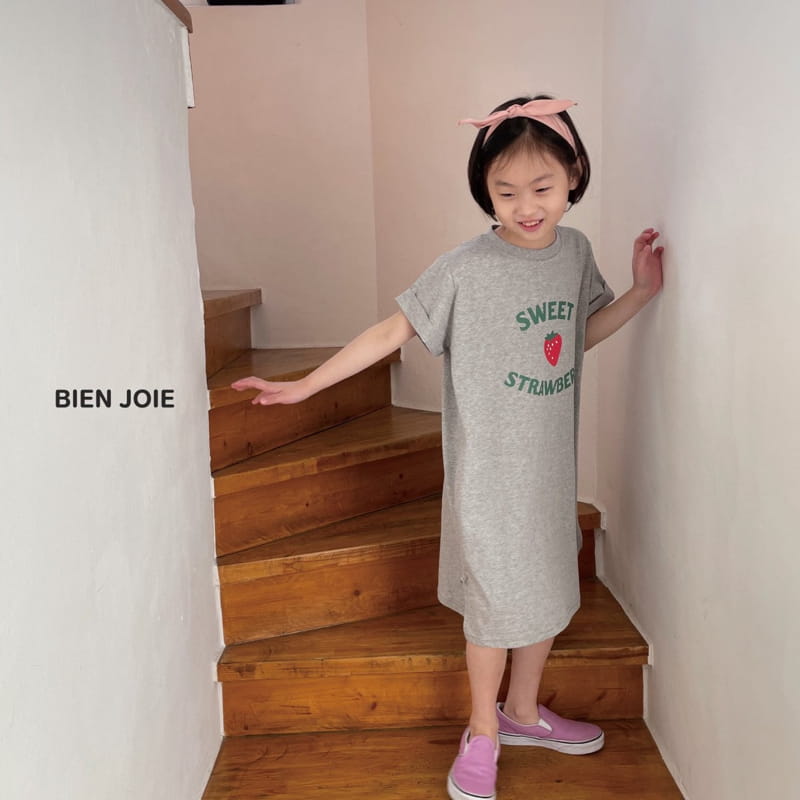 BIEN JOIE - Korean Children Fashion - #Kfashion4kids - Strawberry One-piece - 10