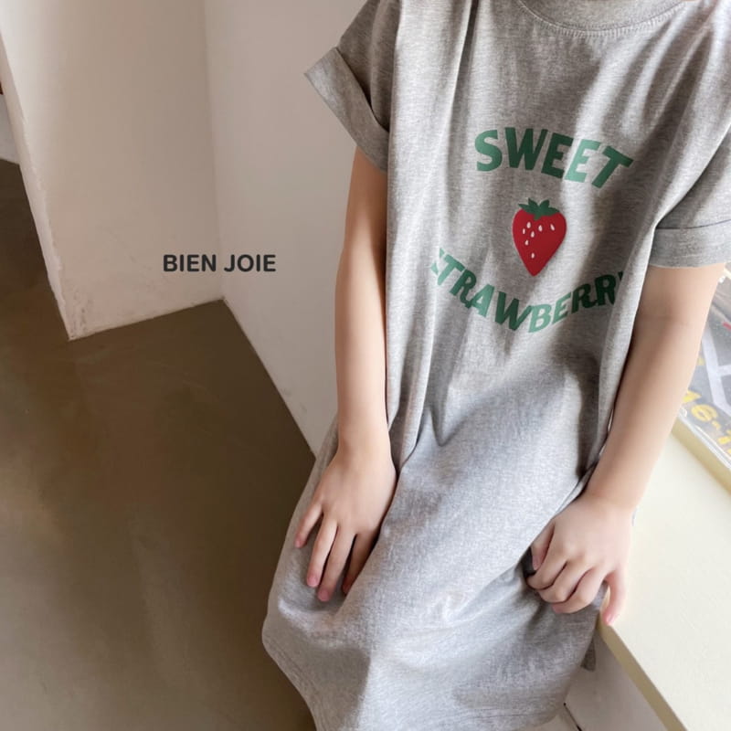 BIEN JOIE - Korean Children Fashion - #Kfashion4kids - Strawberry One-piece - 12