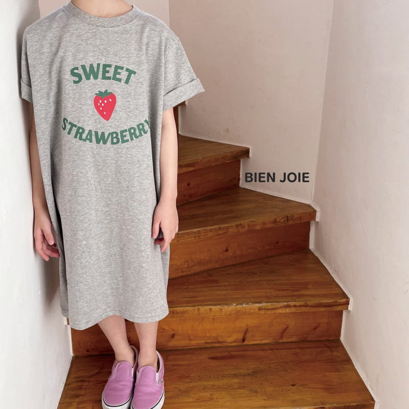 BIEN JOIE - Korean Children Fashion - #Kfashion4kids - Strawberry One-piece - 9