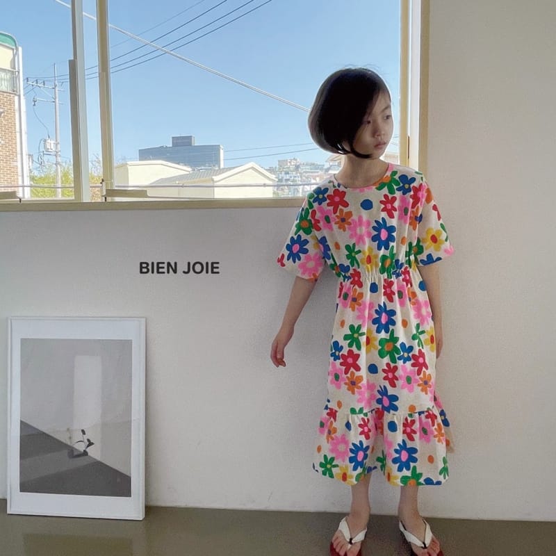 BIEN JOIE - Korean Children Fashion - #Kfashion4kids - Garden One-piece