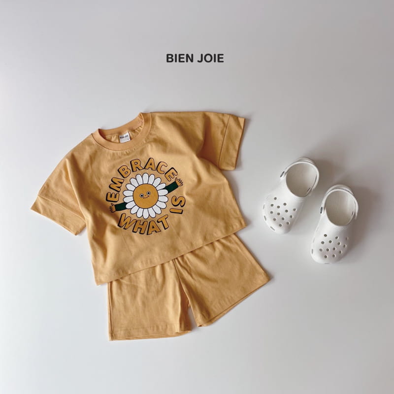 BIEN JOIE - Korean Children Fashion - #Kfashion4kids - Pra Top Bottom Set - 8