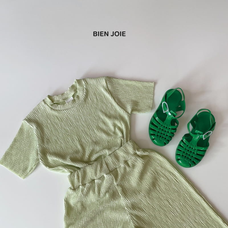 BIEN JOIE - Korean Children Fashion - #Kfashion4kids - El Top Bottom Set - 10