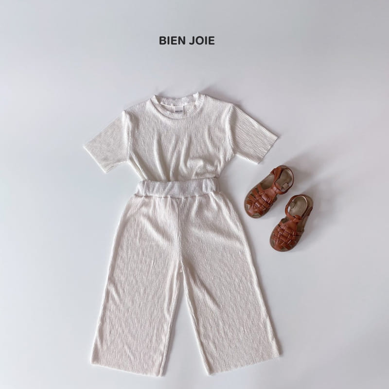 BIEN JOIE - Korean Children Fashion - #Kfashion4kids - El Top Bottom Set - 12