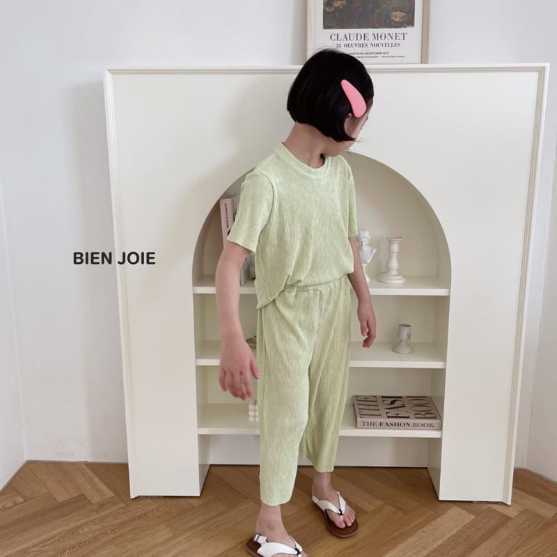 BIEN JOIE - Korean Children Fashion - #Kfashion4kids - El Top Bottom Set - 3