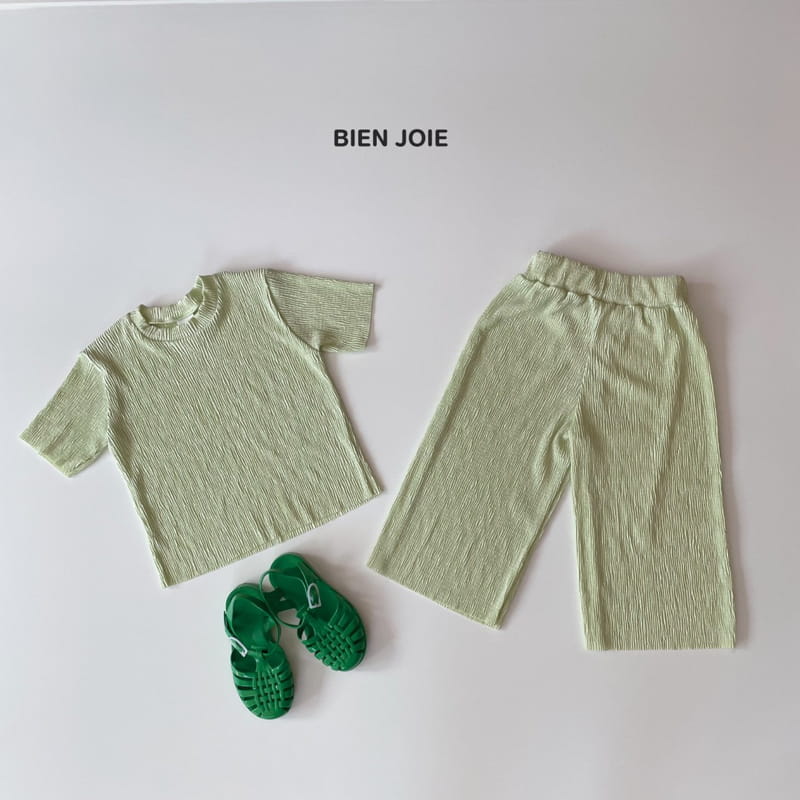 BIEN JOIE - Korean Children Fashion - #Kfashion4kids - El Top Bottom Set - 8