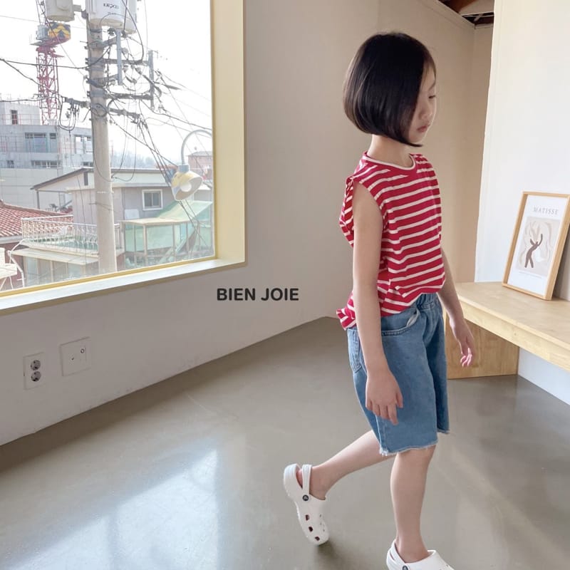 BIEN JOIE - Korean Children Fashion - #Kfashion4kids - Joie Denim Shorts
