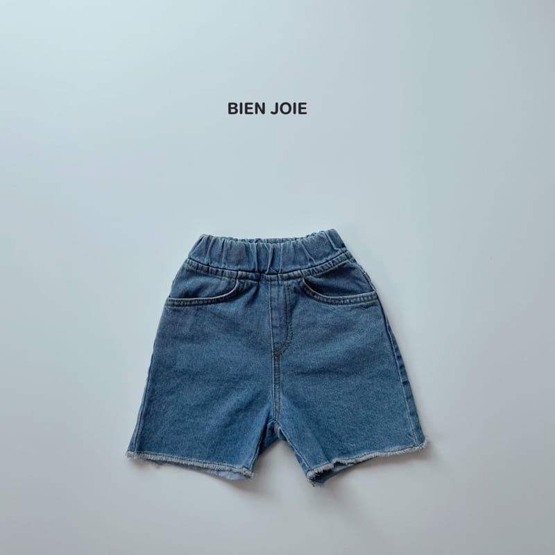 BIEN JOIE - Korean Children Fashion - #Kfashion4kids - Joie Denim Shorts - 5