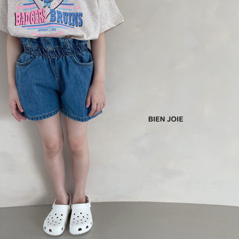BIEN JOIE - Korean Children Fashion - #Kfashion4kids - Anna Denim Shorts - 11