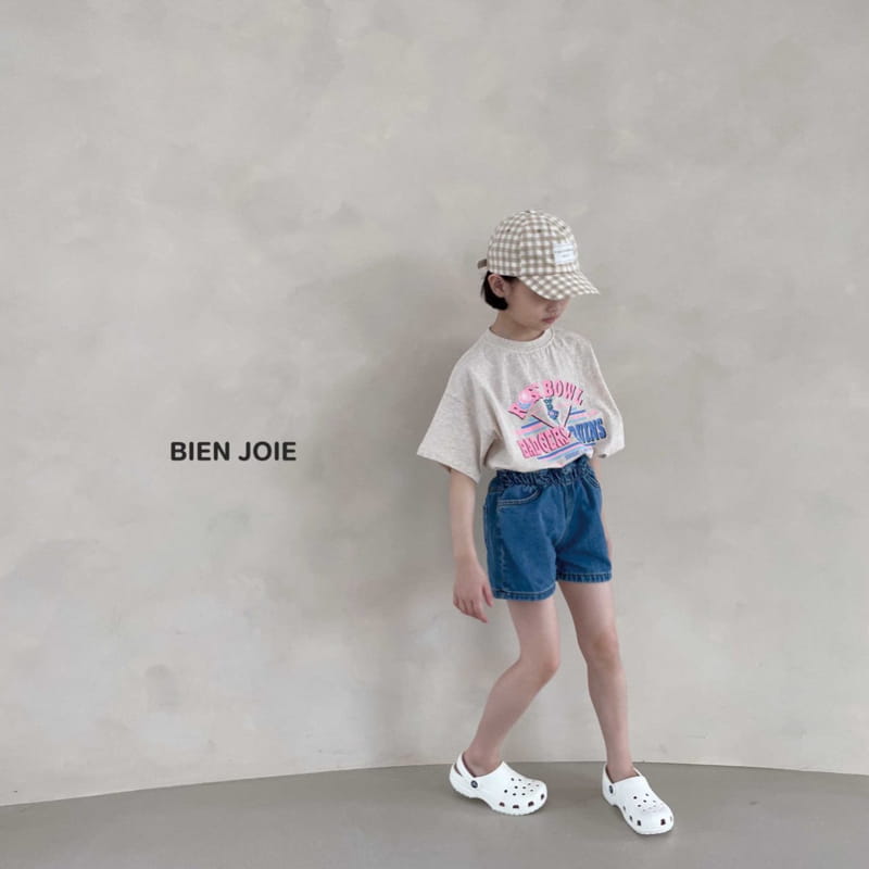 BIEN JOIE - Korean Children Fashion - #Kfashion4kids - Anna Denim Shorts - 7