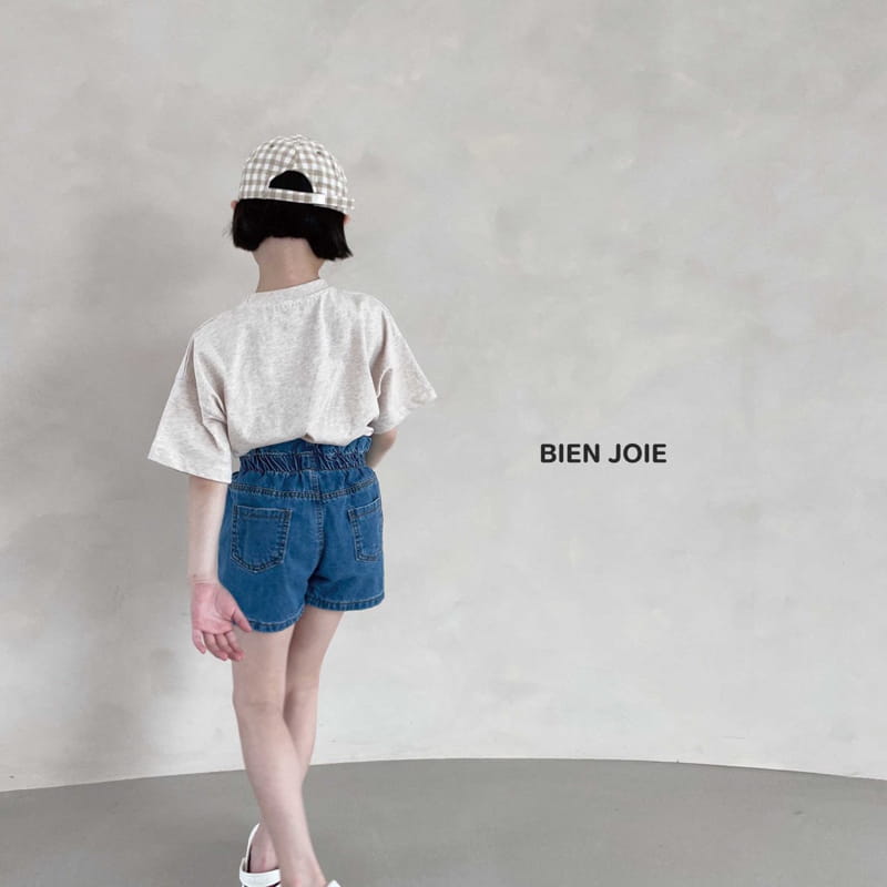 BIEN JOIE - Korean Children Fashion - #Kfashion4kids - Anna Denim Shorts - 8