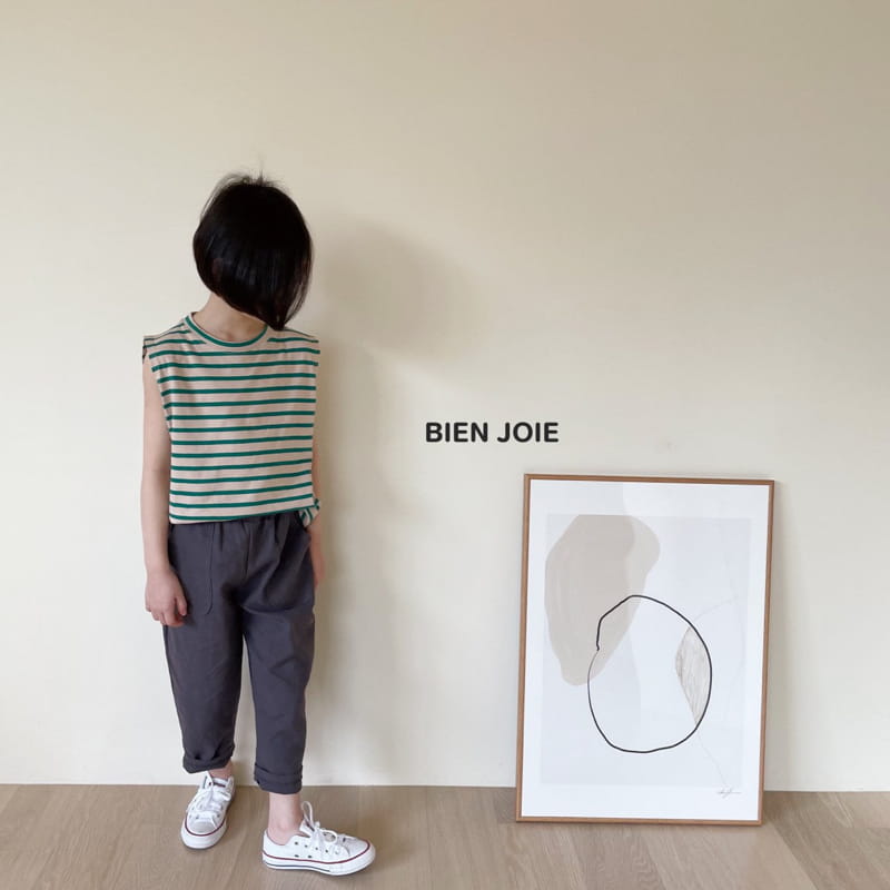 BIEN JOIE - Korean Children Fashion - #Kfashion4kids - Slide Sleeveless Tee