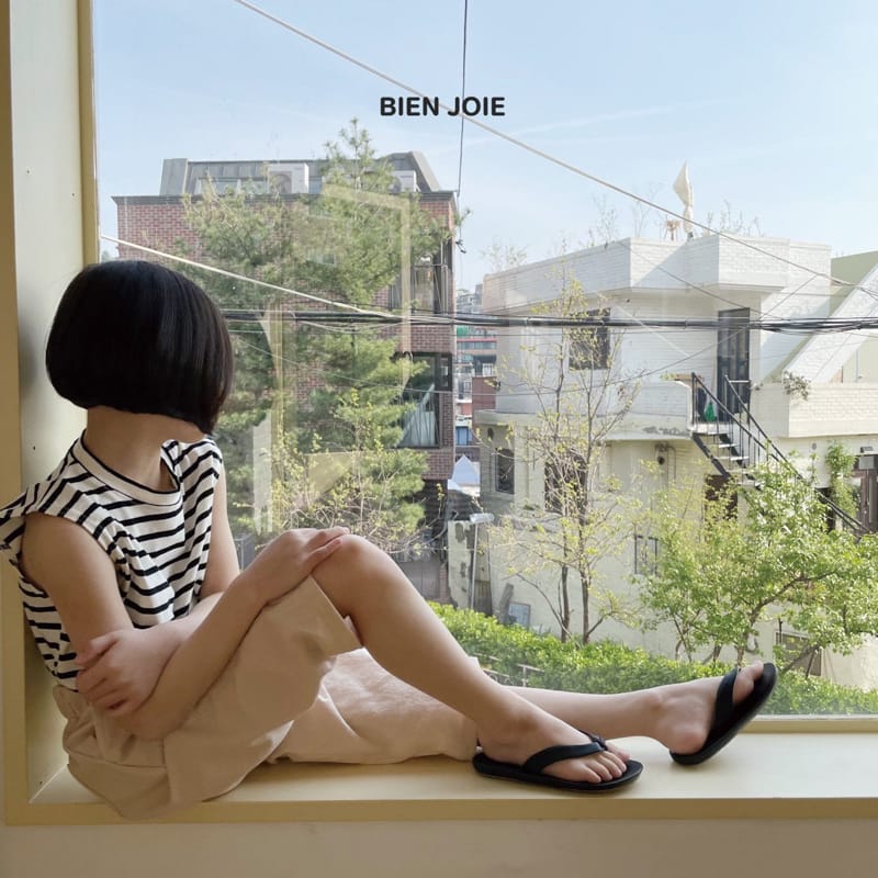 BIEN JOIE - Korean Children Fashion - #Kfashion4kids - Slide Sleeveless Tee - 11