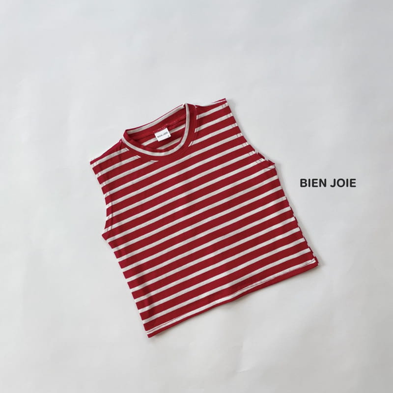 BIEN JOIE - Korean Children Fashion - #Kfashion4kids - Slide Sleeveless Tee - 2