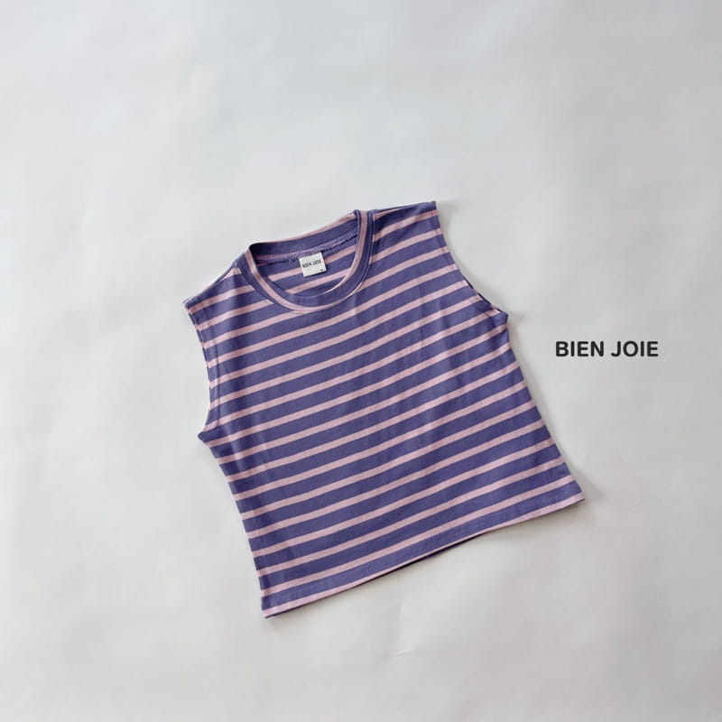 BIEN JOIE - Korean Children Fashion - #Kfashion4kids - Slide Sleeveless Tee - 4