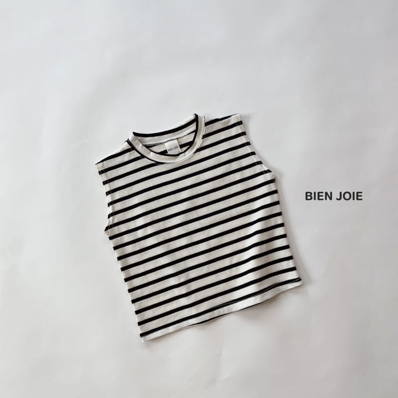 BIEN JOIE - Korean Children Fashion - #Kfashion4kids - Slide Sleeveless Tee - 5