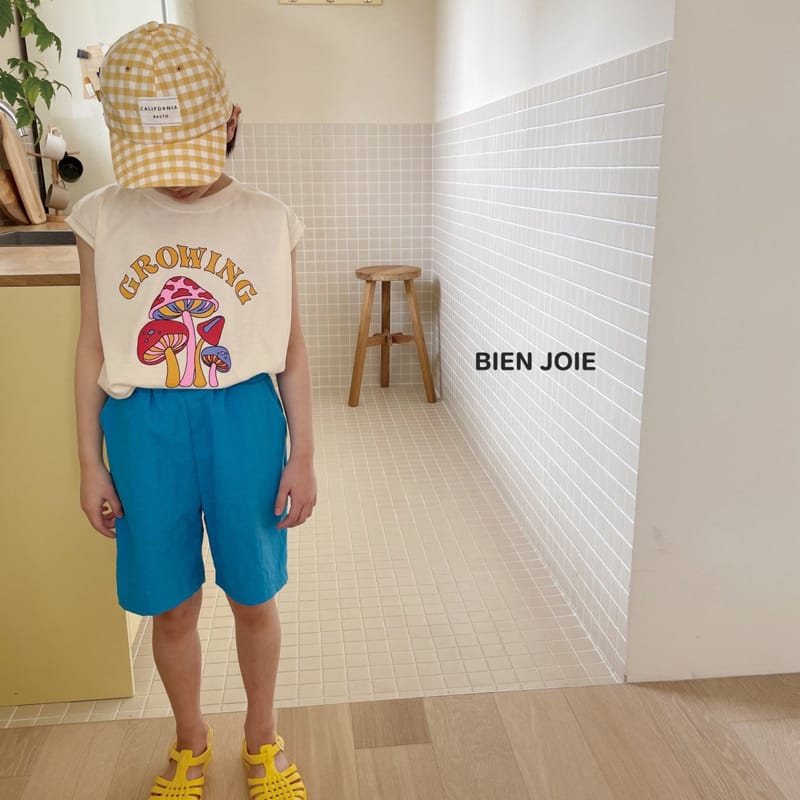 BIEN JOIE - Korean Children Fashion - #Kfashion4kids - Growing Sleeveless Tee - 12