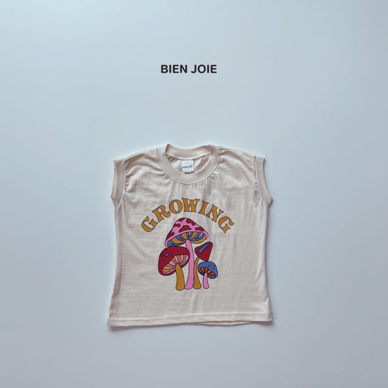 BIEN JOIE - Korean Children Fashion - #Kfashion4kids - Growing Sleeveless Tee - 4