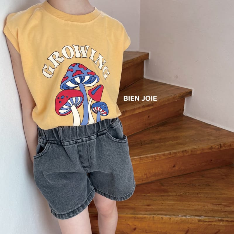 BIEN JOIE - Korean Children Fashion - #Kfashion4kids - Growing Sleeveless Tee - 5