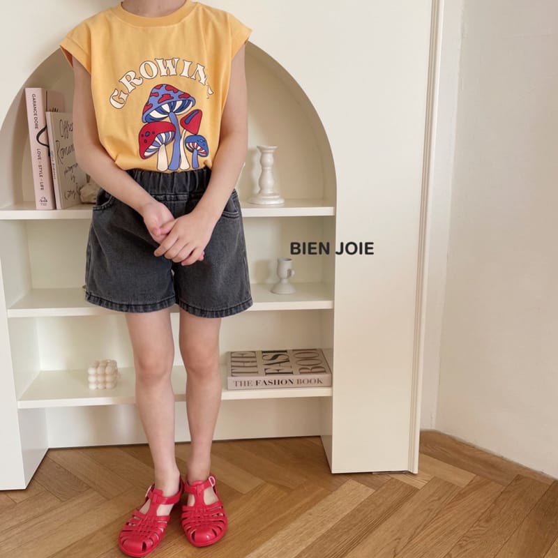 BIEN JOIE - Korean Children Fashion - #Kfashion4kids - Growing Sleeveless Tee - 7
