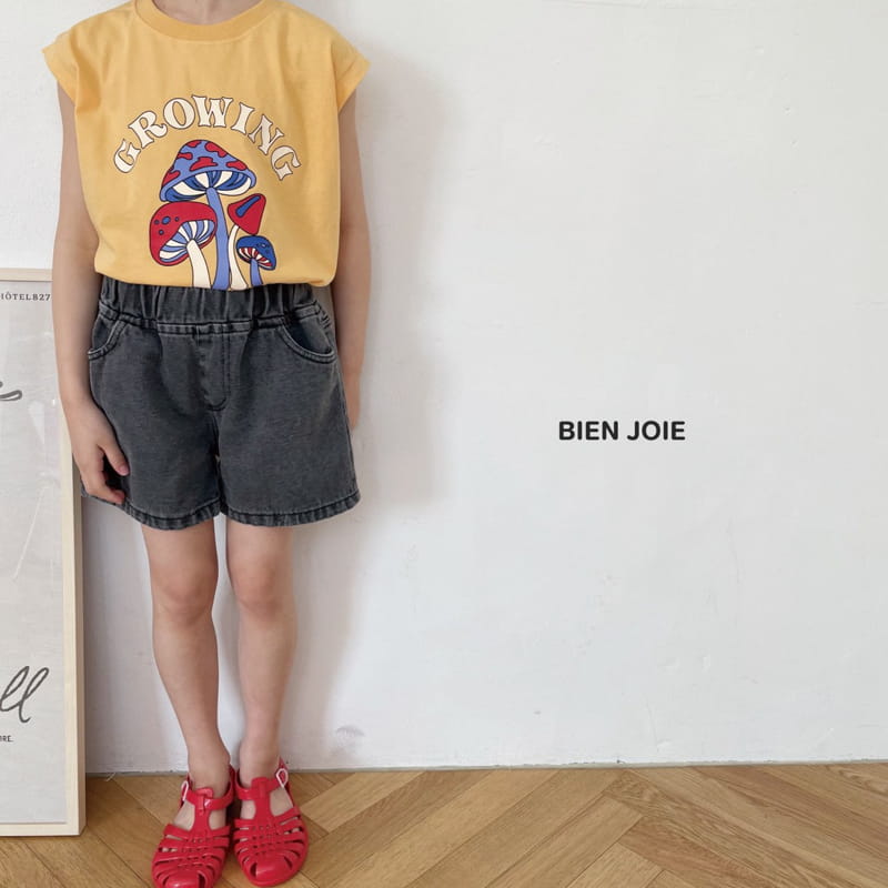 BIEN JOIE - Korean Children Fashion - #Kfashion4kids - Growing Sleeveless Tee - 9