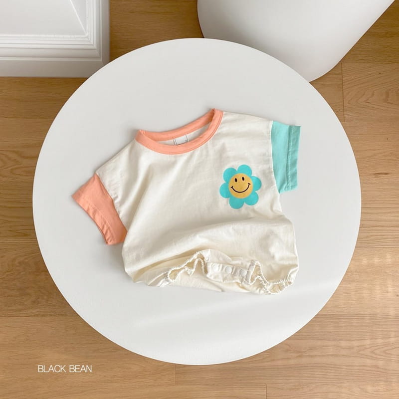 BLACK BEAN - Korean Children Fashion - #Kfashion4kids - Flower Bodysuit - 3