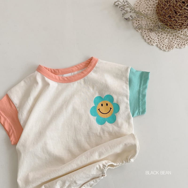 BLACK BEAN - Korean Children Fashion - #Kfashion4kids - Flower Bodysuit - 4