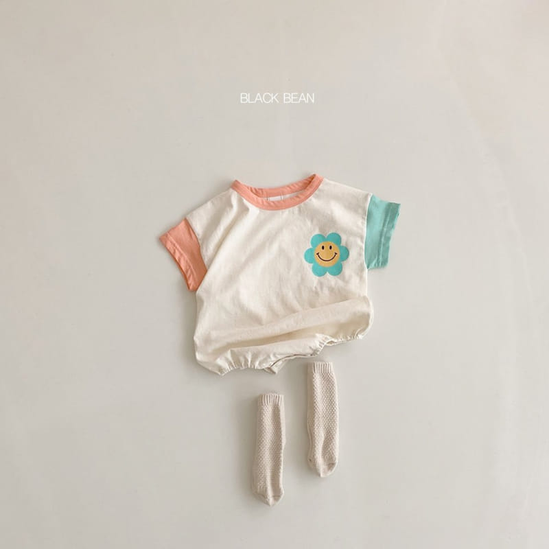 BLACK BEAN - Korean Children Fashion - #Kfashion4kids - Flower Bodysuit - 5