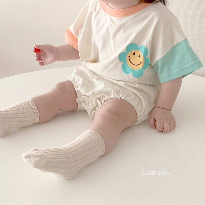 BLACK BEAN - Korean Children Fashion - #Kfashion4kids - Flower Bodysuit - 6