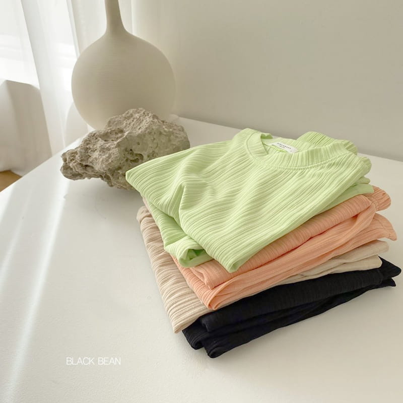 BLACK BEAN - Korean Children Fashion - #Kfashion4kids - Mom Cool Top Bottom Set - 2