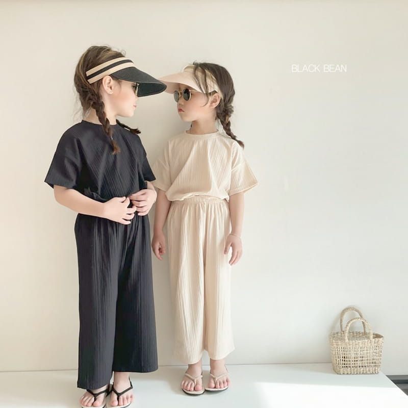BLACK BEAN - Korean Children Fashion - #Kfashion4kids - Cool Top Bottom Set - 10
