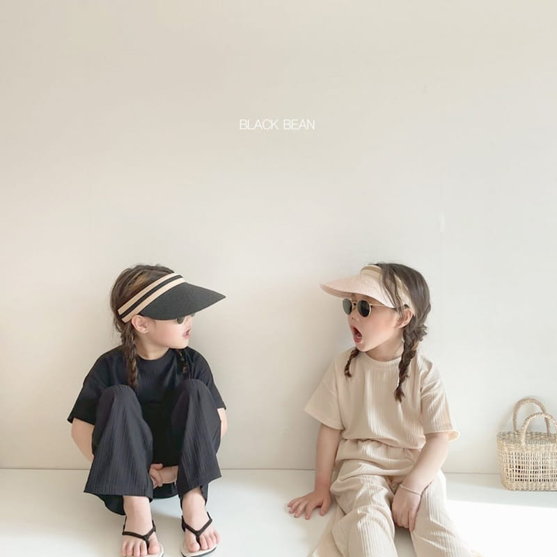 BLACK BEAN - Korean Children Fashion - #Kfashion4kids - Cool Top Bottom Set - 11