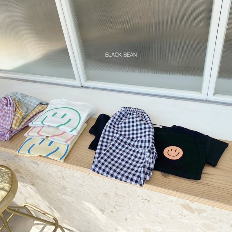 BLACK BEAN - Korean Children Fashion - #Kfashion4kids - Like Top Bottom Set - 3