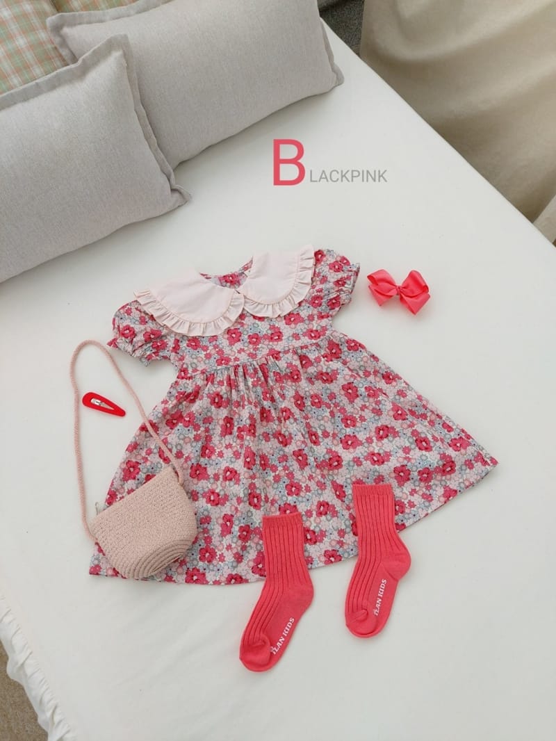 BLACK PINK - Korean Children Fashion - #Kfashion4kids - Embly One-piece - 3