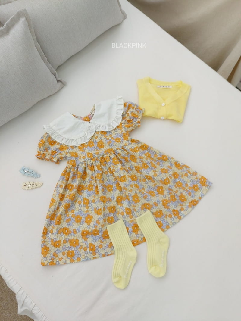 BLACK PINK - Korean Children Fashion - #Kfashion4kids - Embly One-piece - 4