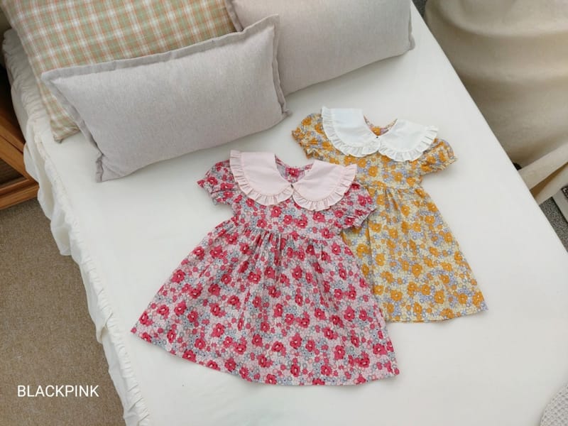 BLACK PINK - Korean Children Fashion - #Kfashion4kids - Embly One-piece - 5