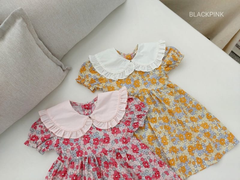 BLACK PINK - Korean Children Fashion - #Kfashion4kids - Embly One-piece - 6