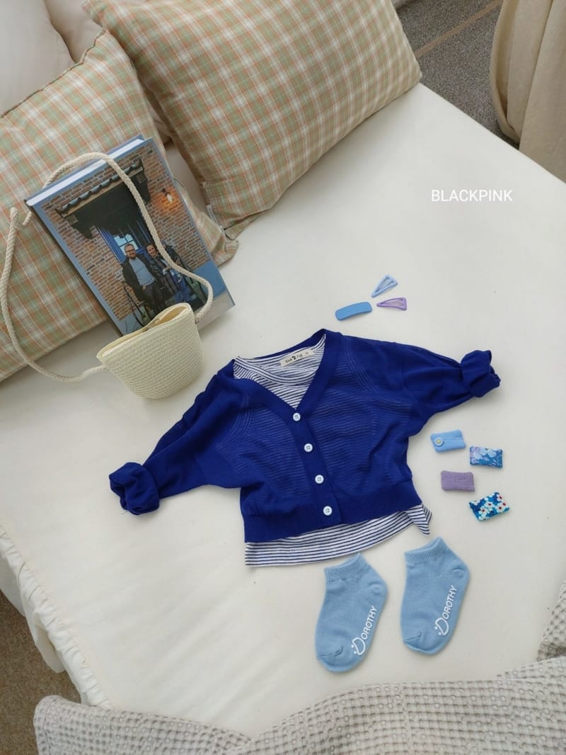 BLACK PINK - Korean Children Fashion - #Kfashion4kids - Stripes Basic Sleeveless - 9