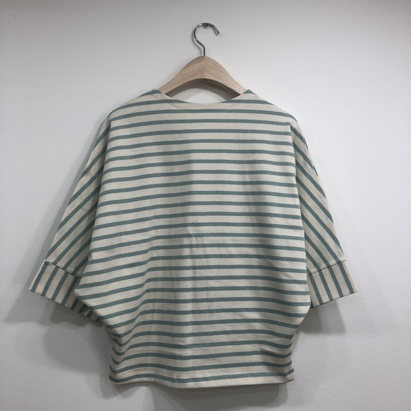 BLOOM - Korean Women Fashion - #Kfashion - Drop Stripe Tee - 6