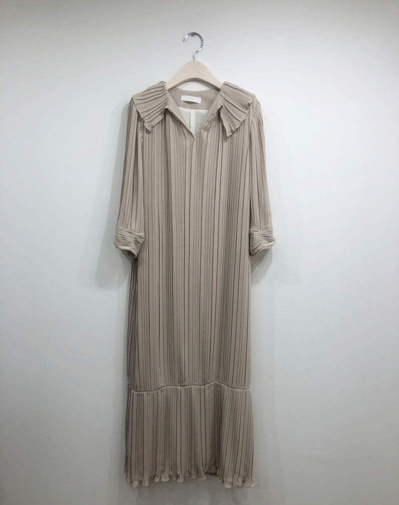 BLOOM - Korean Women Fashion - #Kfashion - Sube Pleats One-piece - 5