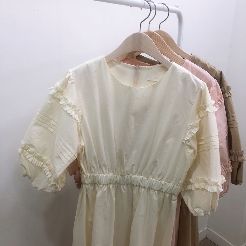 BLOOM - Korean Women Fashion - #Kfashion - Julie Frill One-piece - 3