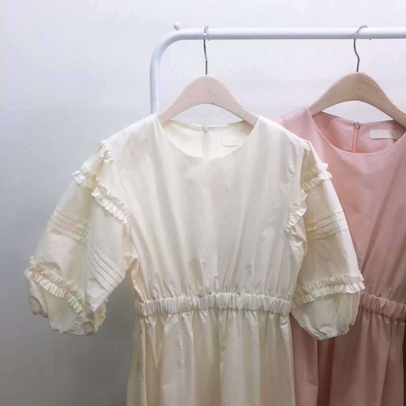 BLOOM - Korean Women Fashion - #Kfashion - Julie Frill One-piece - 6