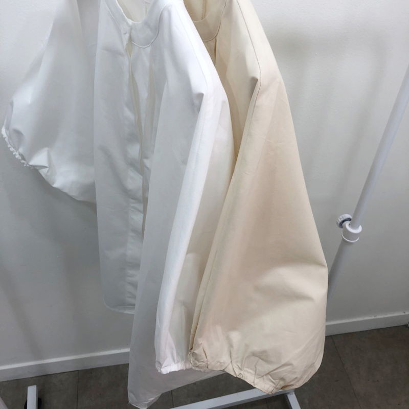 BLOOM - Korean Women Fashion - #Kfashion - Bean Cotton Volume Shirt - 2