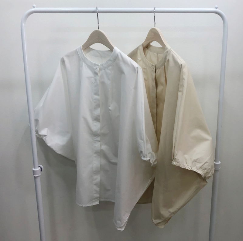BLOOM - Korean Women Fashion - #Kfashion - Bean Cotton Volume Shirt - 4