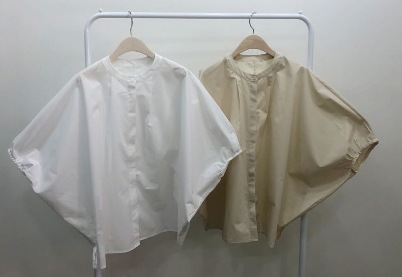 BLOOM - Korean Women Fashion - #Kfashion - Bean Cotton Volume Shirt - 5