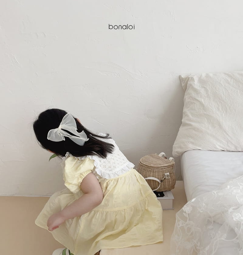 BONALOI - Korean Children Fashion - #Kfashion4kids - Organdy Ribbon Hairpin - 8